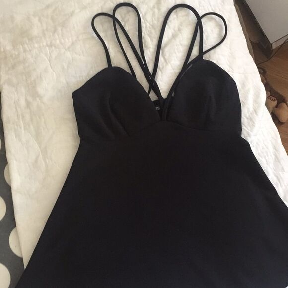NWT Express Strappy Black Tank size XS - Picture 2 of 6